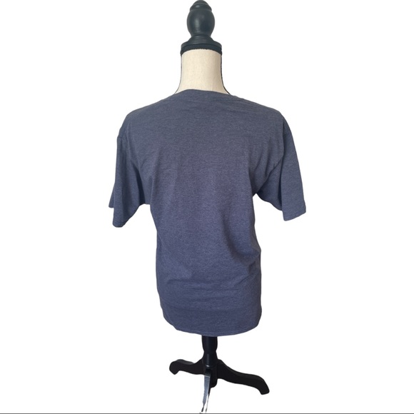 Mary Poppins “Just a spoon full of sugar” ring spun Tee. Heather Blue Size M - Picture 3 of 3